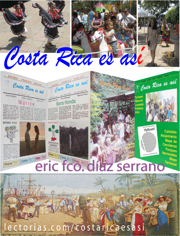 Costa Rica es Así; orígenes de nombres de ciudades de Costa Rica, historia, leyenda, cuento.